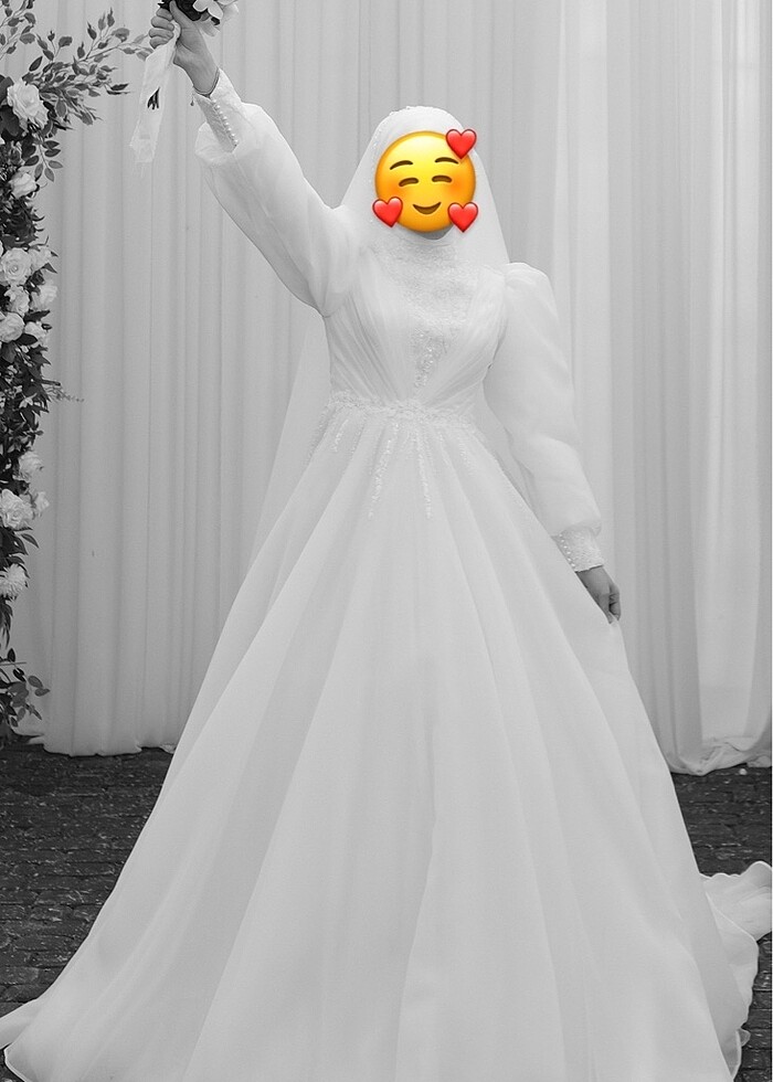 Tesettür Gelinlik - Görsel 2