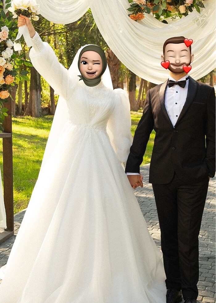 Tesettür Gelinlik - Görsel 3