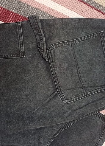 46 Beden PULL&BEAR SOLUK EFEKTLİ ERKEK PANTALON 
