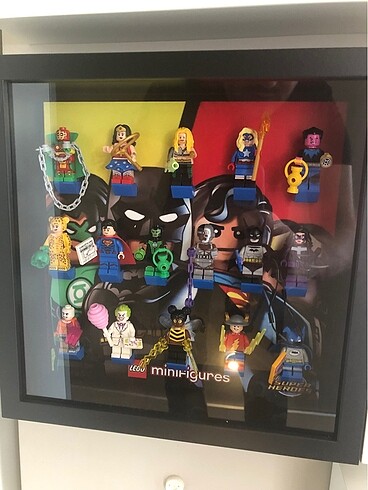  Beden Lego minifigür çerçeve stand