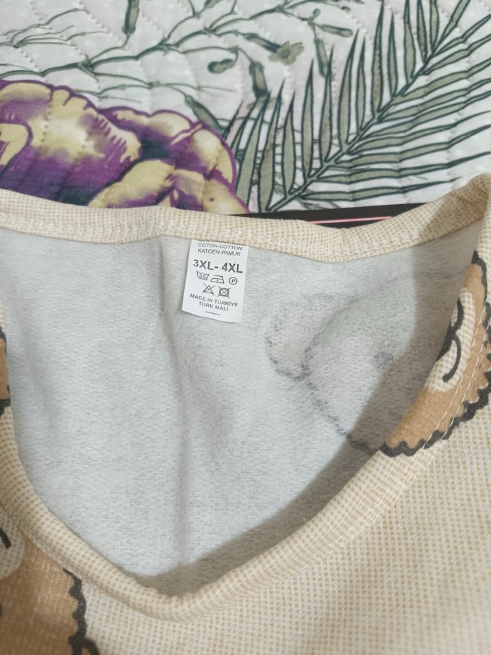 Ayıcık desenli gecelik takımı - Görsel 2