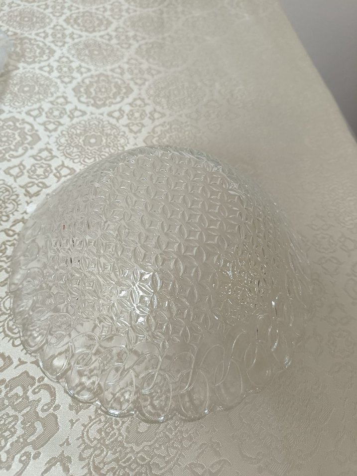 Modern Klasik Beyaz İşlemeli Masa Örtüsü - Görsel 2