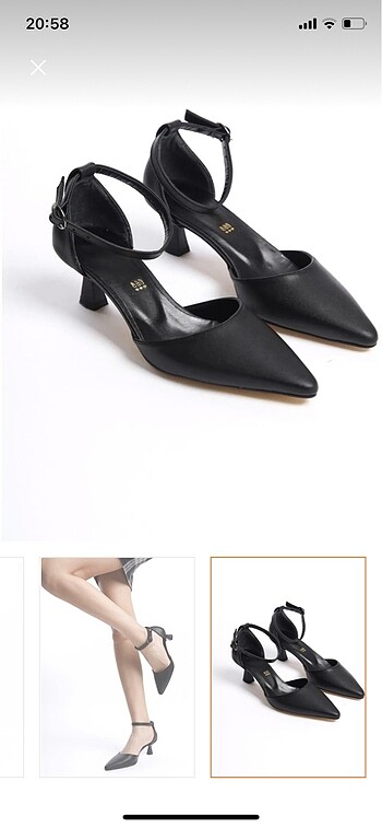 Kadın açık stiletto ince 