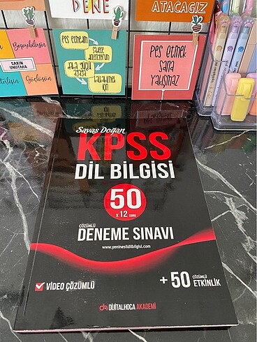 Dil bilgisi kpss deneme