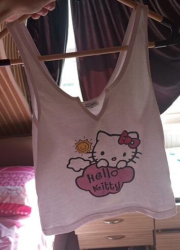 Diğer Hello kitty şortlu pijama takımı