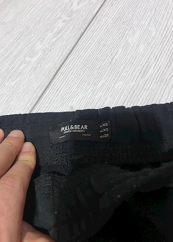 Siyah Rahat Kesim Midi Kadın Eşofman Altı - Görsel 3