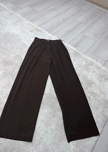 Addax Nakışlı Kahverengi Kadın Pantolon - Görsel 4