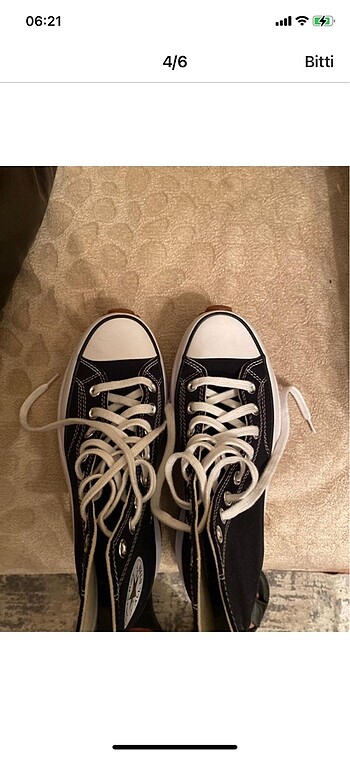 40 Beden Converse run star black