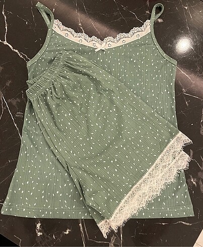 Pijama takım şortlu