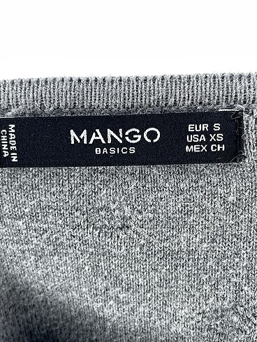 s Beden gri Renk Mango Kazak / Triko %70 İndirimli.