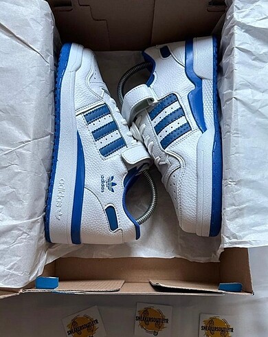 adidas forum low mavi