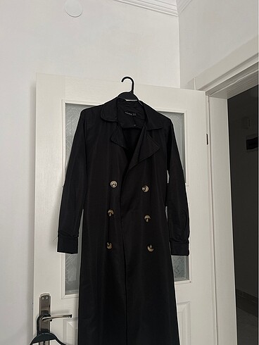 Siyah Trenchcoat