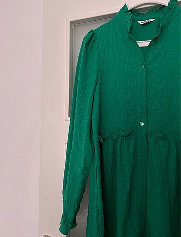 xs Beden Yesil Elbise uzun