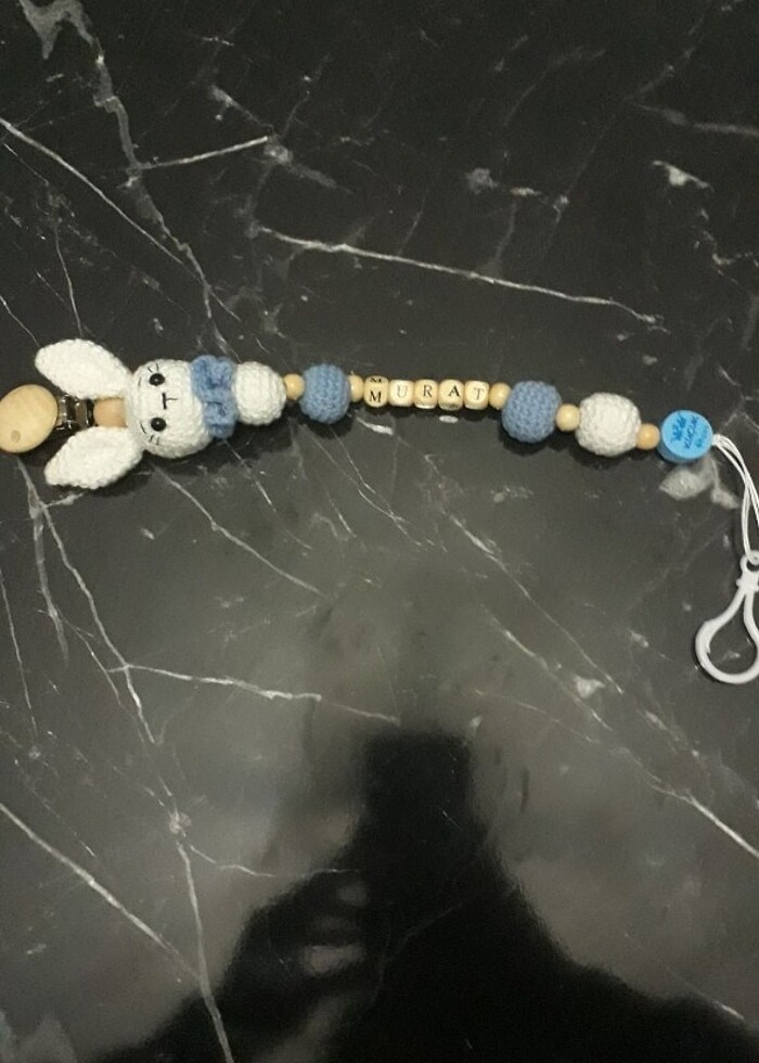 Örgü Emzik Zinciri Seti - Görsel 2