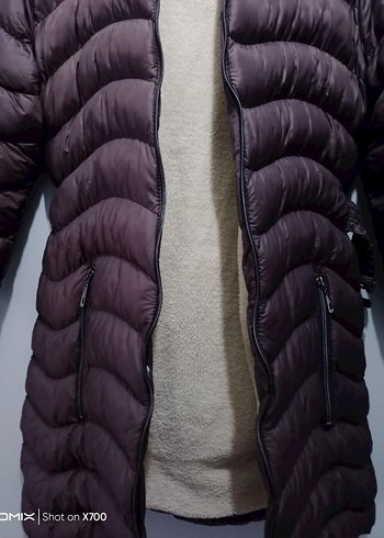 Kahverengi Kürklü Kadın Kışlık Mont - Görsel 3