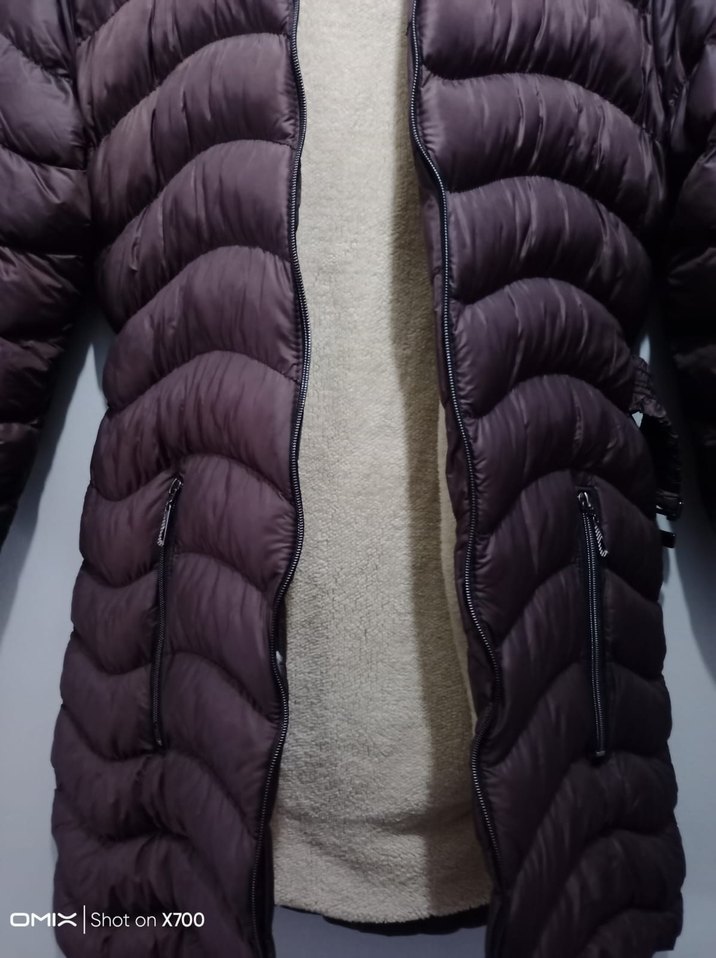 Kahverengi Kürklü Kadın Kışlık Mont - Görsel 3