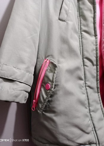 6-7 yaş LCW Kız Çocuk Kürklü Kışlık Mont - Görsel 5