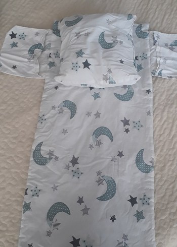Beden gri Renk 10 PARÇA BABYNEST SETI