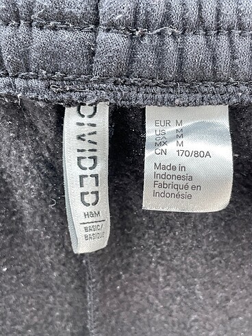 m Beden siyah Renk H&M Eşofman Altı %70 İndirimli.