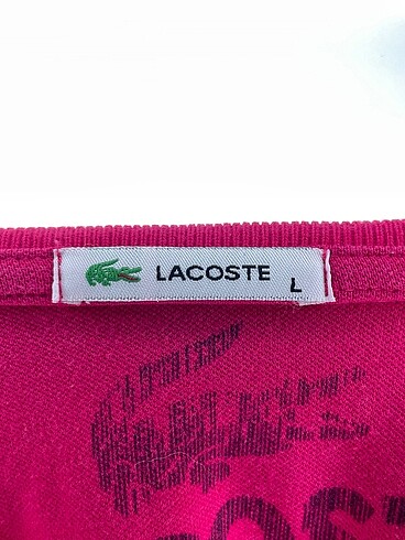 l Beden pembe Renk Lacoste Günlük Elbise %70 İndirimli.