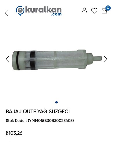 Yağ süzgeci qute