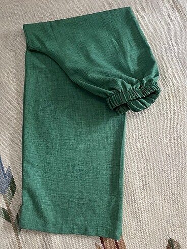 Diğer Yeşil renk pantolon beli lastikli
