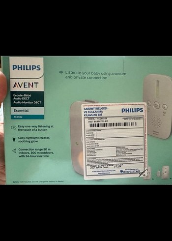 Philips Avent Bebek Telsizi Beyaz Pastel - Görsel 3