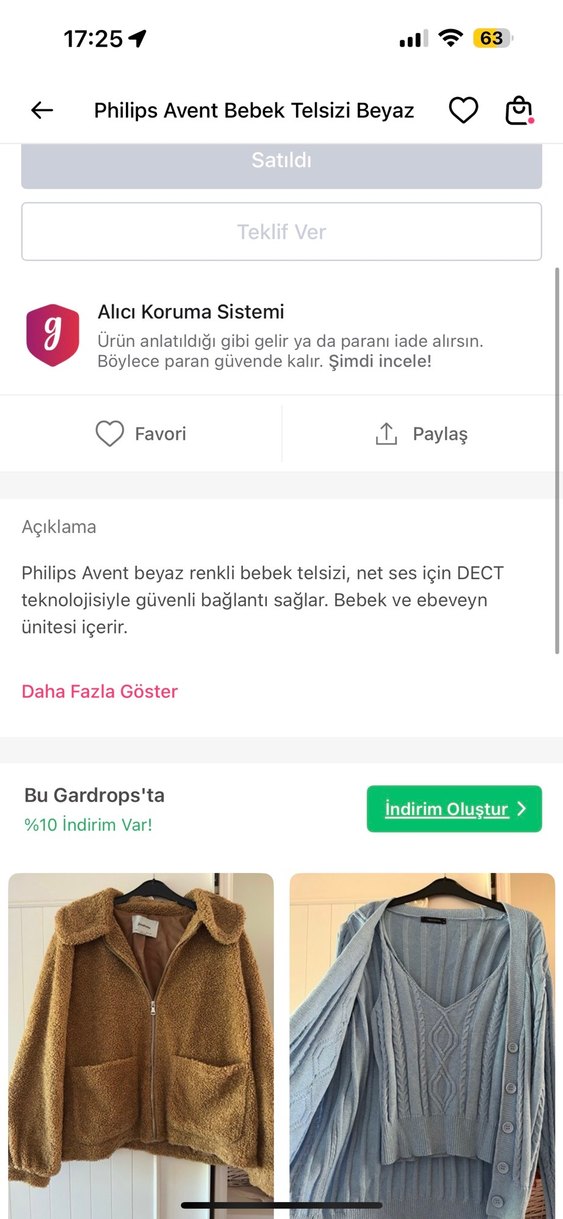 Philips Avent Bebek Telsizi Beyaz Pastel - Görsel 4