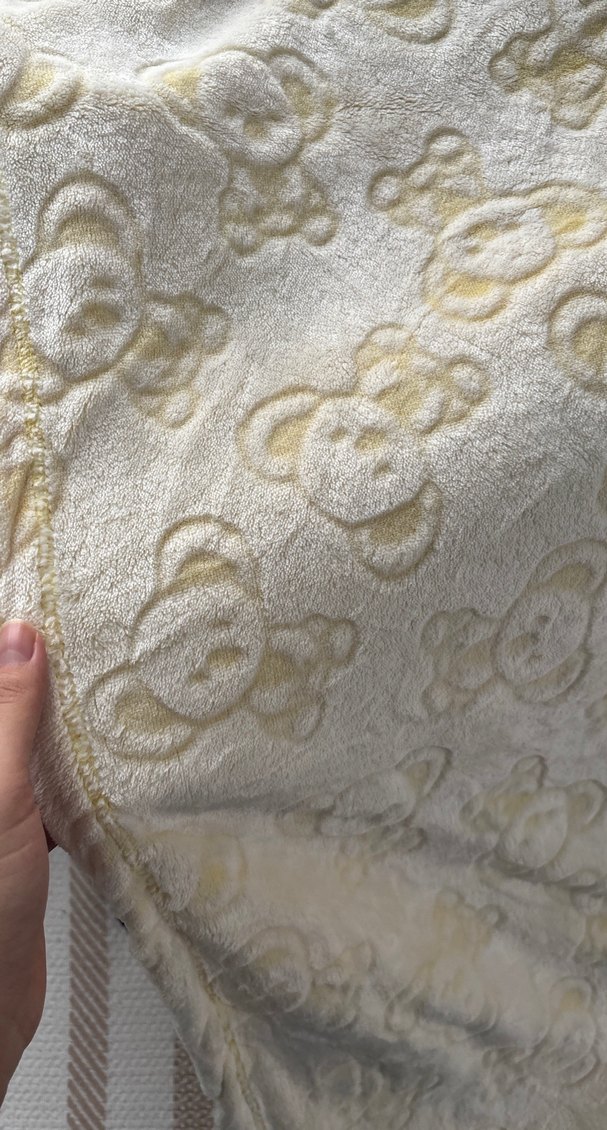 Çocuklar için Yumuşak Ayıcık Desenli Battaniye - Görsel 5