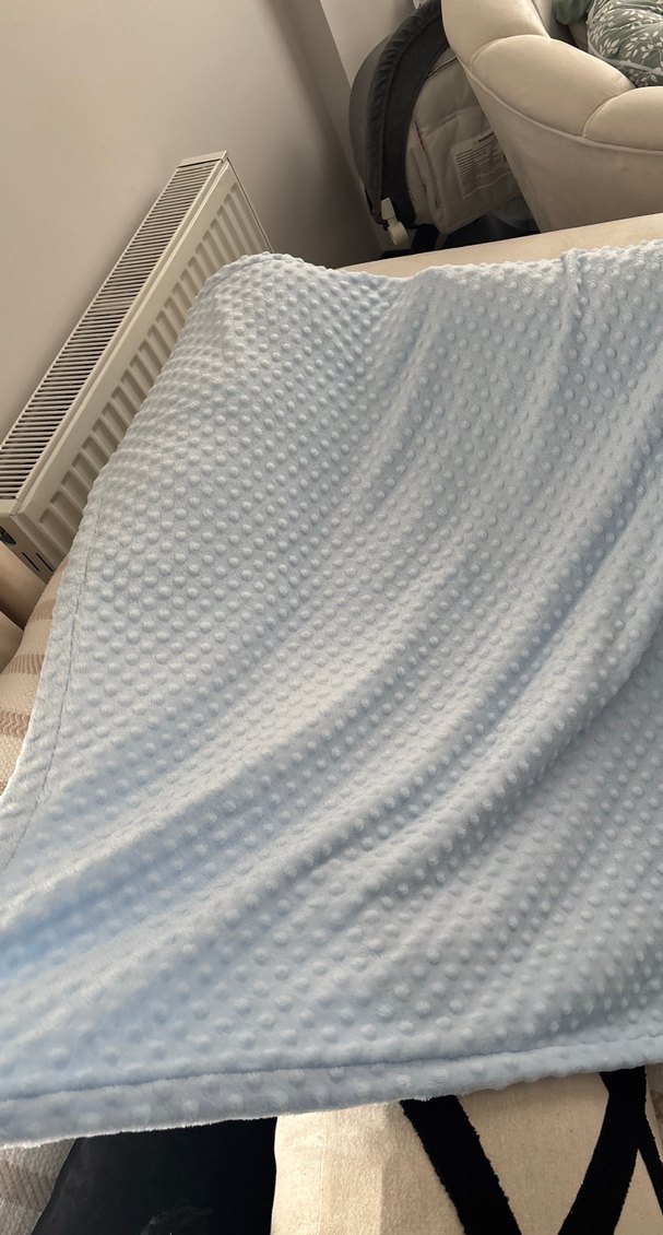 Çocuklar için mavi yumuşak battaniye - Görsel 3