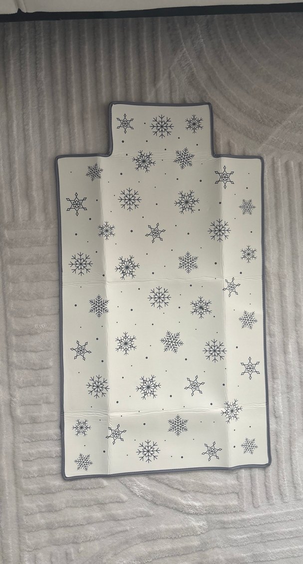 Sevibebe Bebek Alt Açma Minderi Beyaz Gri - Görsel 2