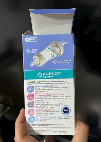 Chicco Perfect 5 intui-flow Bebek Biberonu Antikolik - Görsel 7