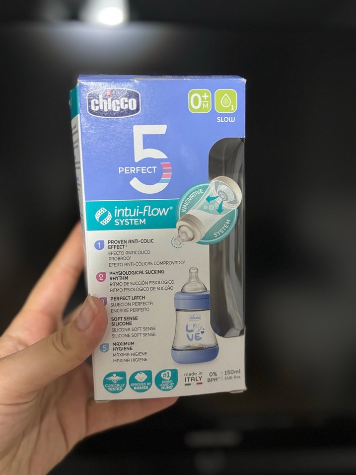 Chicco Perfect 5 intui-flow Bebek Biberonu Antikolik - Görsel 2