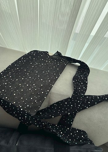 Taşlı File Vücut Çorabı Fantazi - Görsel 2