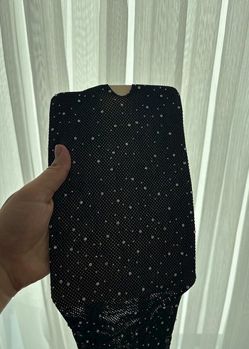 Taşlı File Vücut Çorabı Fantazi - Görsel 5