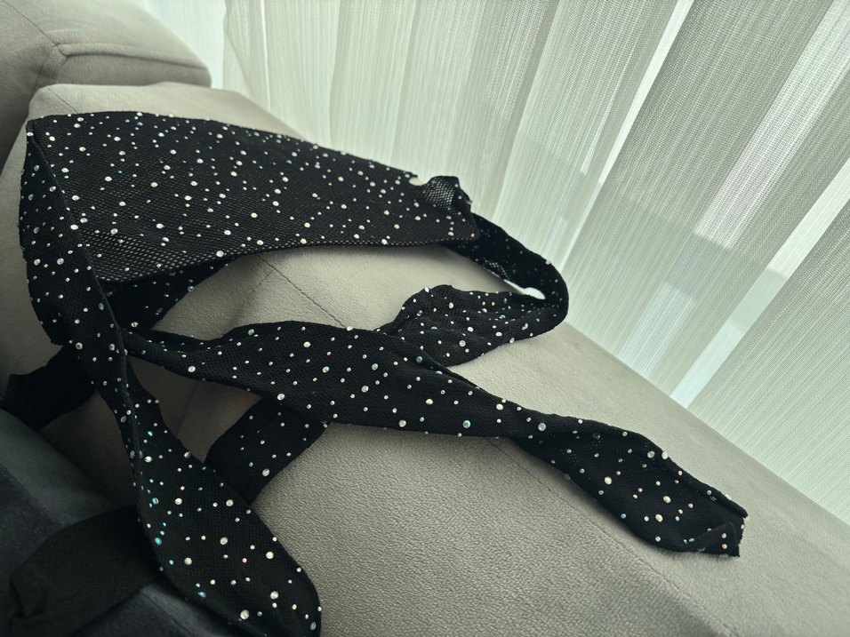 Taşlı File Vücut Çorabı Fantazi - Görsel 4