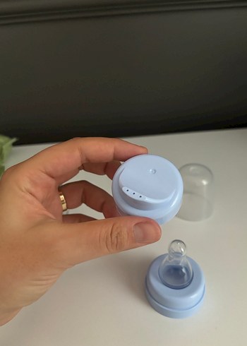 Açık Mavi Bebek Biberonu - Görsel 3