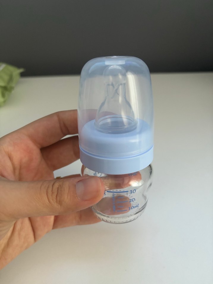 Açık Mavi Bebek Biberonu - Görsel 5