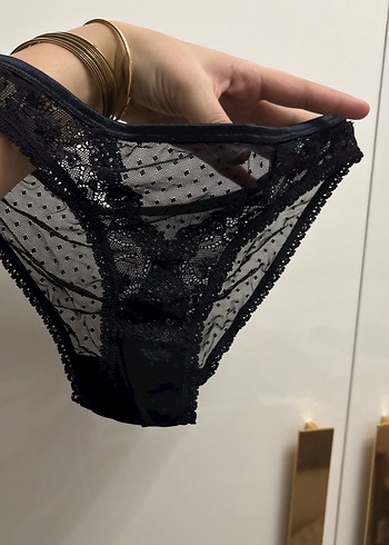 Transparan dantelli külot - Görsel 2