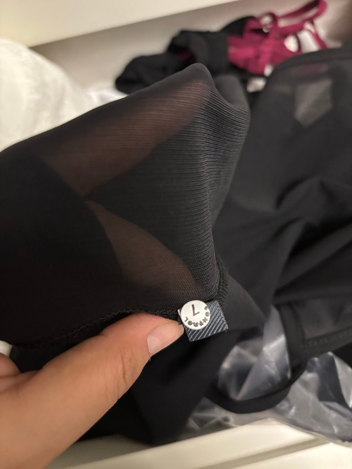 Ayarlanabilir Siyah transparan atlet - Görsel 5