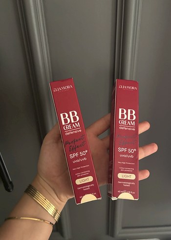 Renkli SPF 50+ Koruyucu BB Krem light - Görsel 2