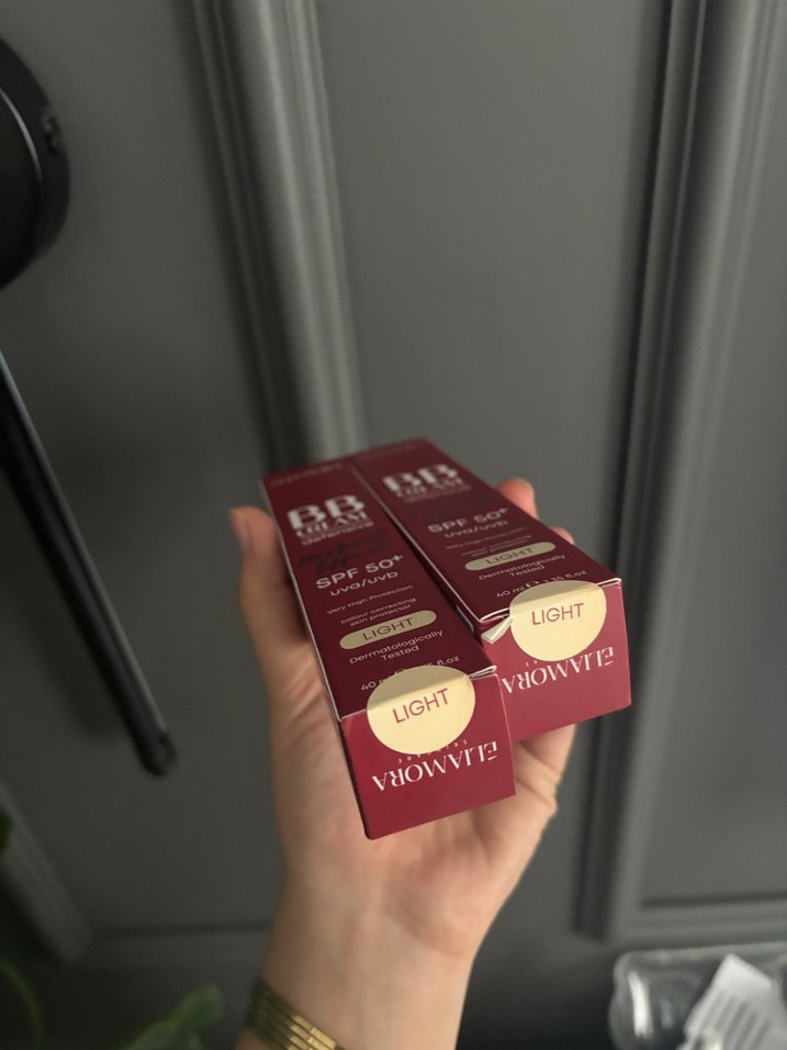 Renkli SPF 50+ Koruyucu BB Krem light - Görsel 4