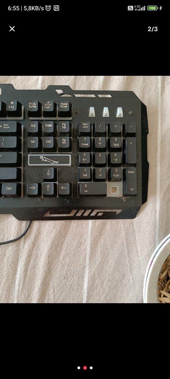 Kablolu Siyah Mekanik Klavye - Görsel 2