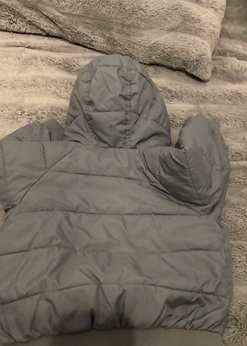 Zara Gri Erkek Çocuk Kapüşonlu Mont - Görsel 4