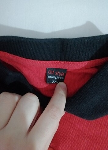 xxl Beden Yazlık Kısa Kollu Kırmızı Okul Forması XXL