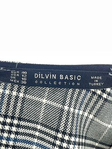 40 Beden gri Renk Dilvin Günlük Elbise %70 İndirimli.