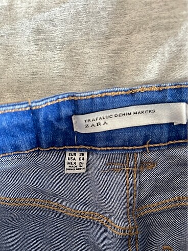 36 Beden zara mini şort