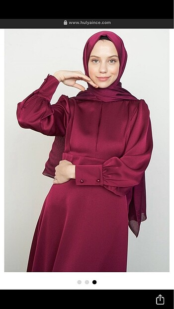 ELLA DRESS Vişne Çürüğü