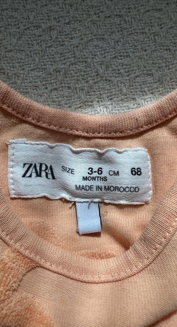 ZARA Bebek Kolsuz Pembe Body — görsel 2/3