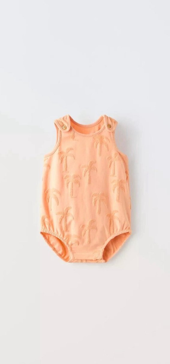 ZARA Bebek Kolsuz Pembe Body — görsel 3/3